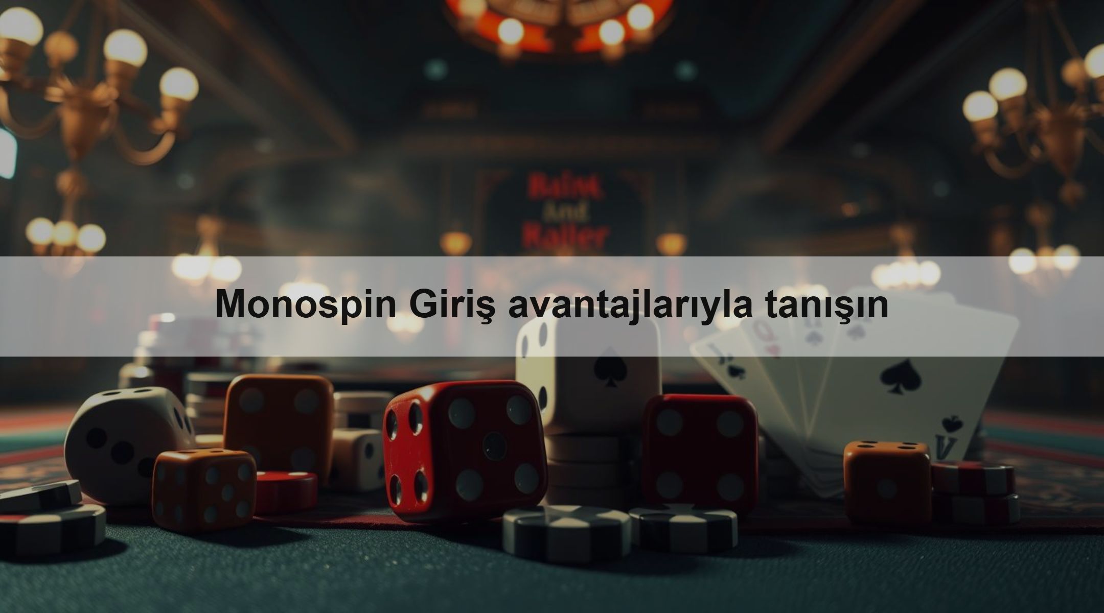 Monospin Giriş avantajlarıyla tanışın