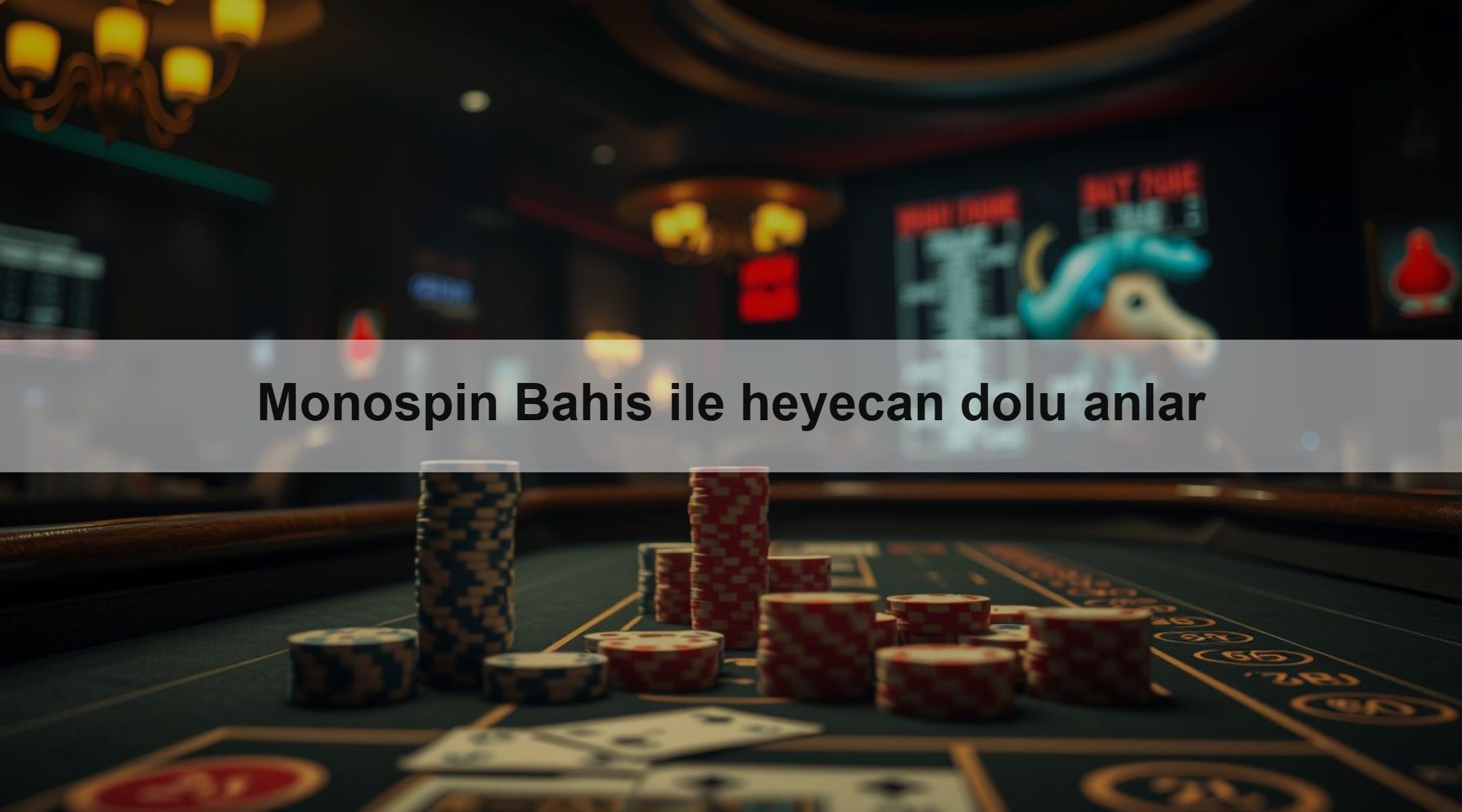 Monospin Bahis ile heyecan dolu anlar